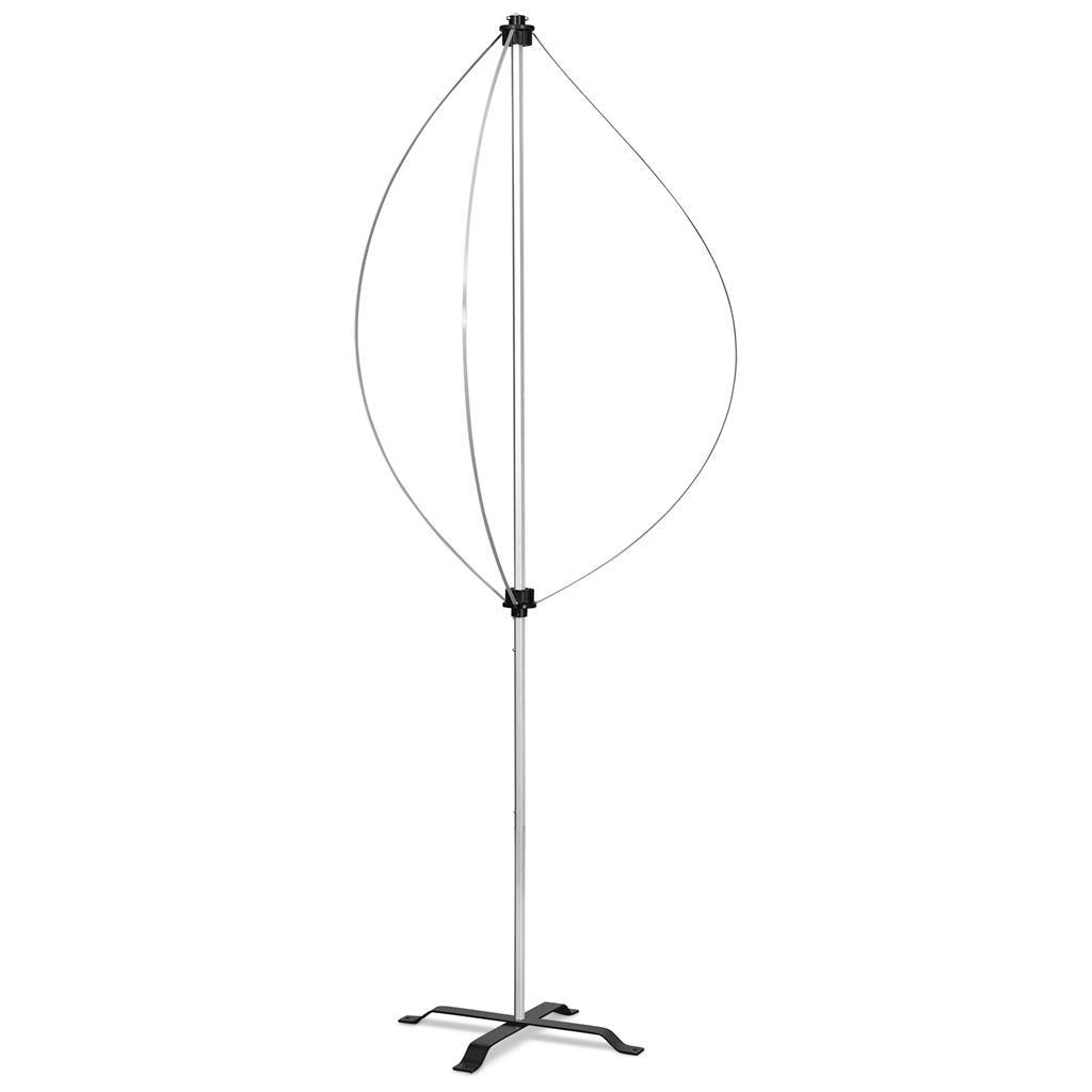 Lantern Banner with Light Weight Cross Base — Print Fast Express