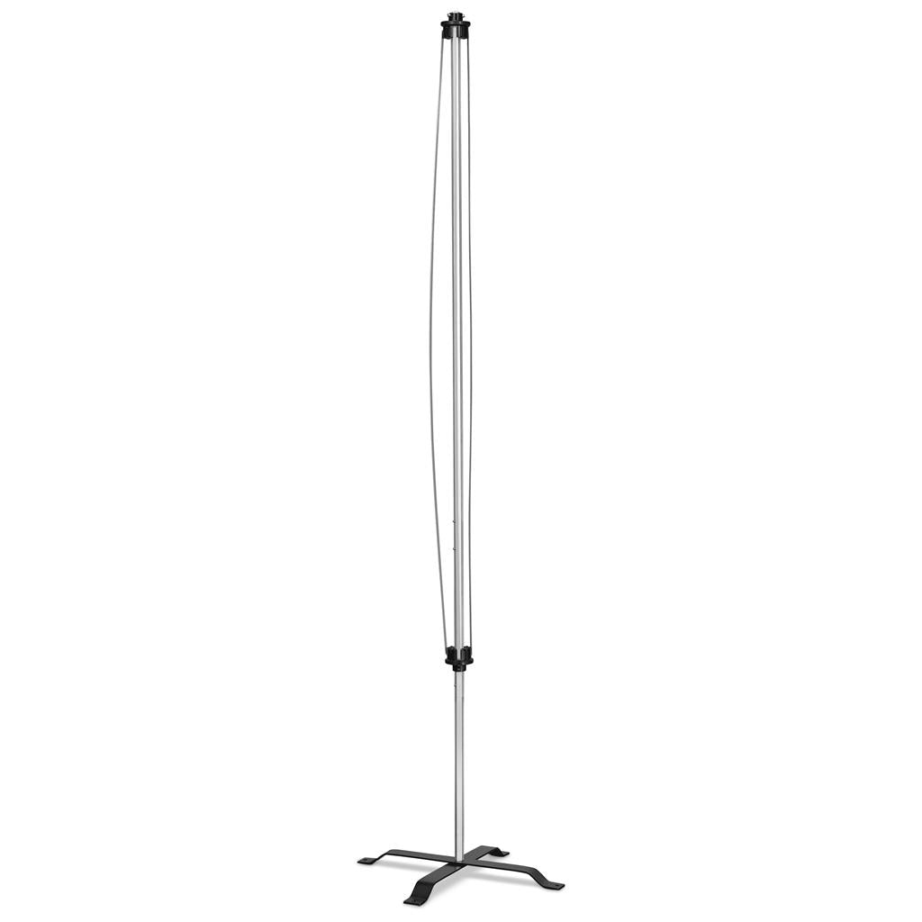 Lantern Banner with Light Weight Cross Base — Print Fast Express