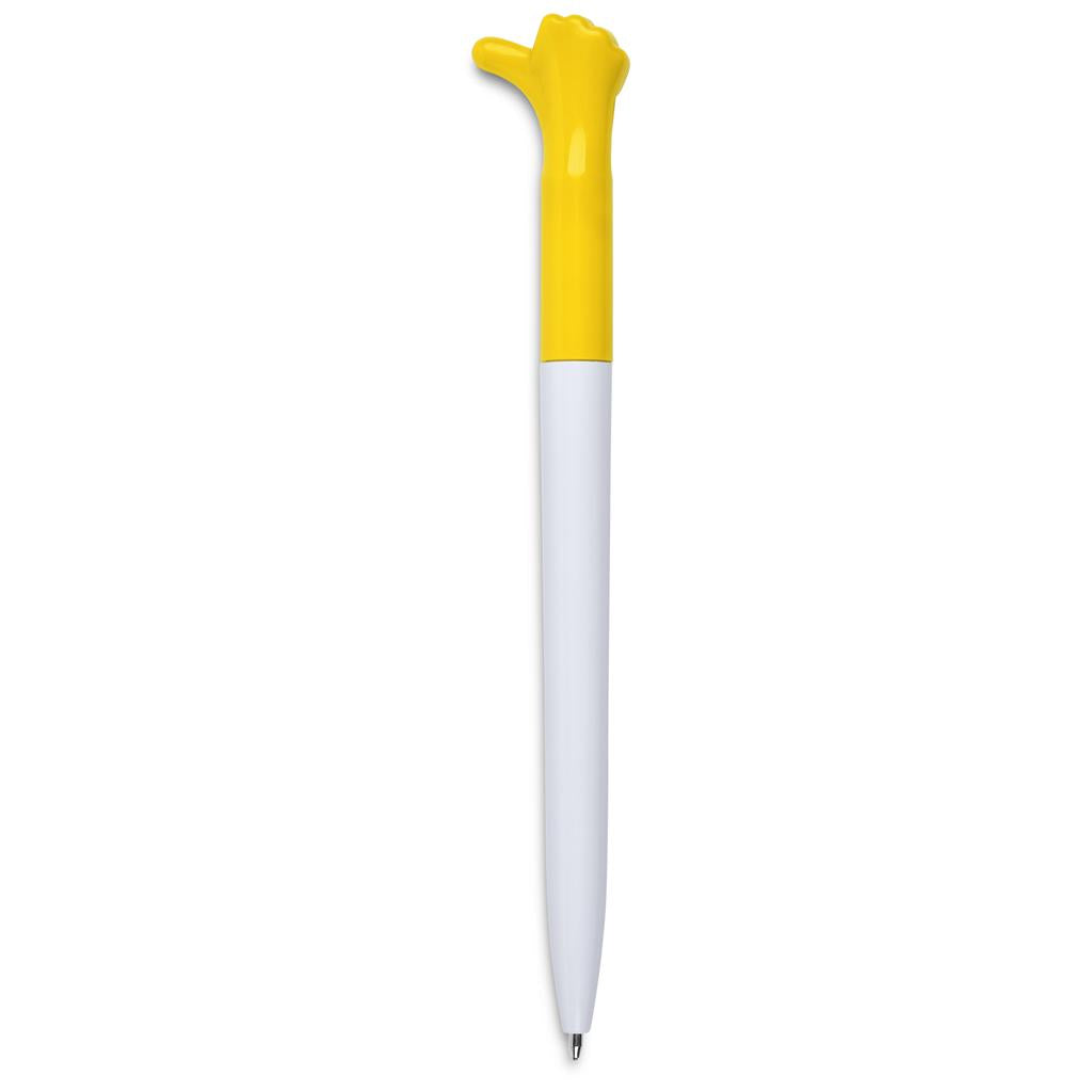Altitude Bravo Ball Pen in Yellow - Print Fast Express