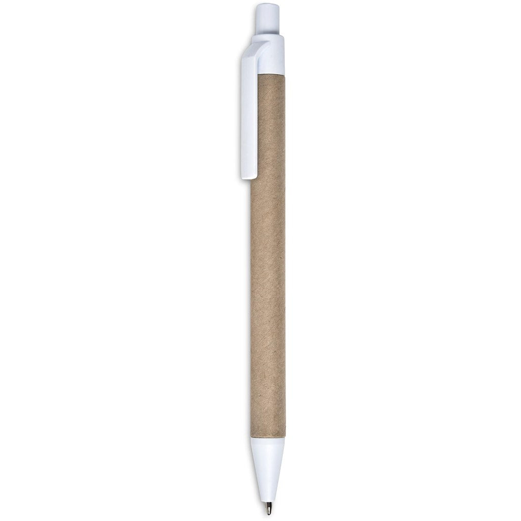 Okiyo Tanjun Ball Pen in Solid White - Print Fast Express