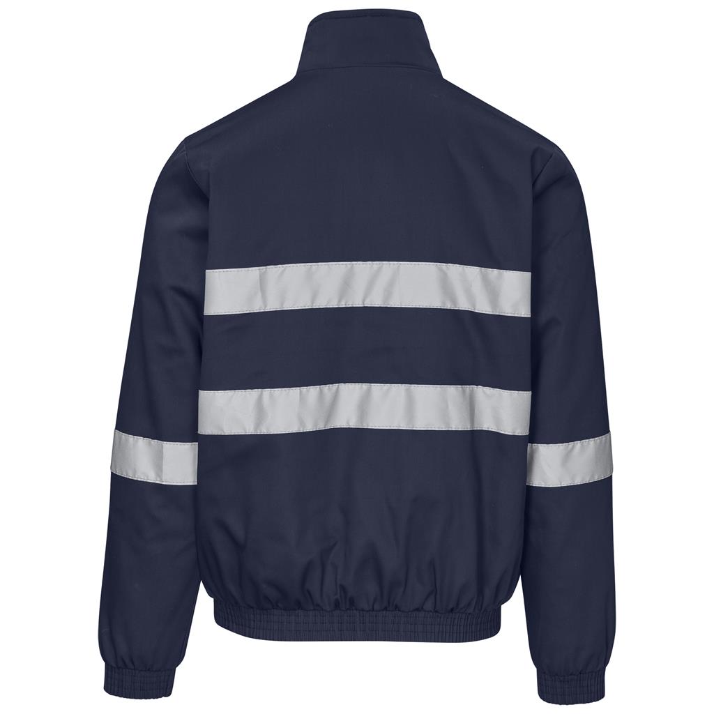 Foundation Hi-Viz Padded Jacket in Navy - Print Fast Express