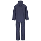 Light Hurricane Rubberised Polyester/PVC Rainsuit - Navy custom branded with your logo