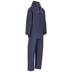 Light Hurricane Rubberised Polyester/PVC Rainsuit - Navy — Print Fast Express