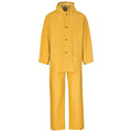 Light Hurricane Rubberised Polyester/PVC Rainsuit - Yellow custom branded with your logo by Print Fast Express