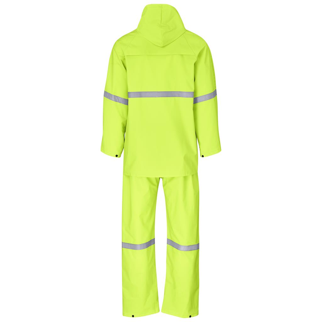 Light Duty Tornado  Hi-Viz Reflective  Rubberised Rainsuit - Yellow — Print Fast Express